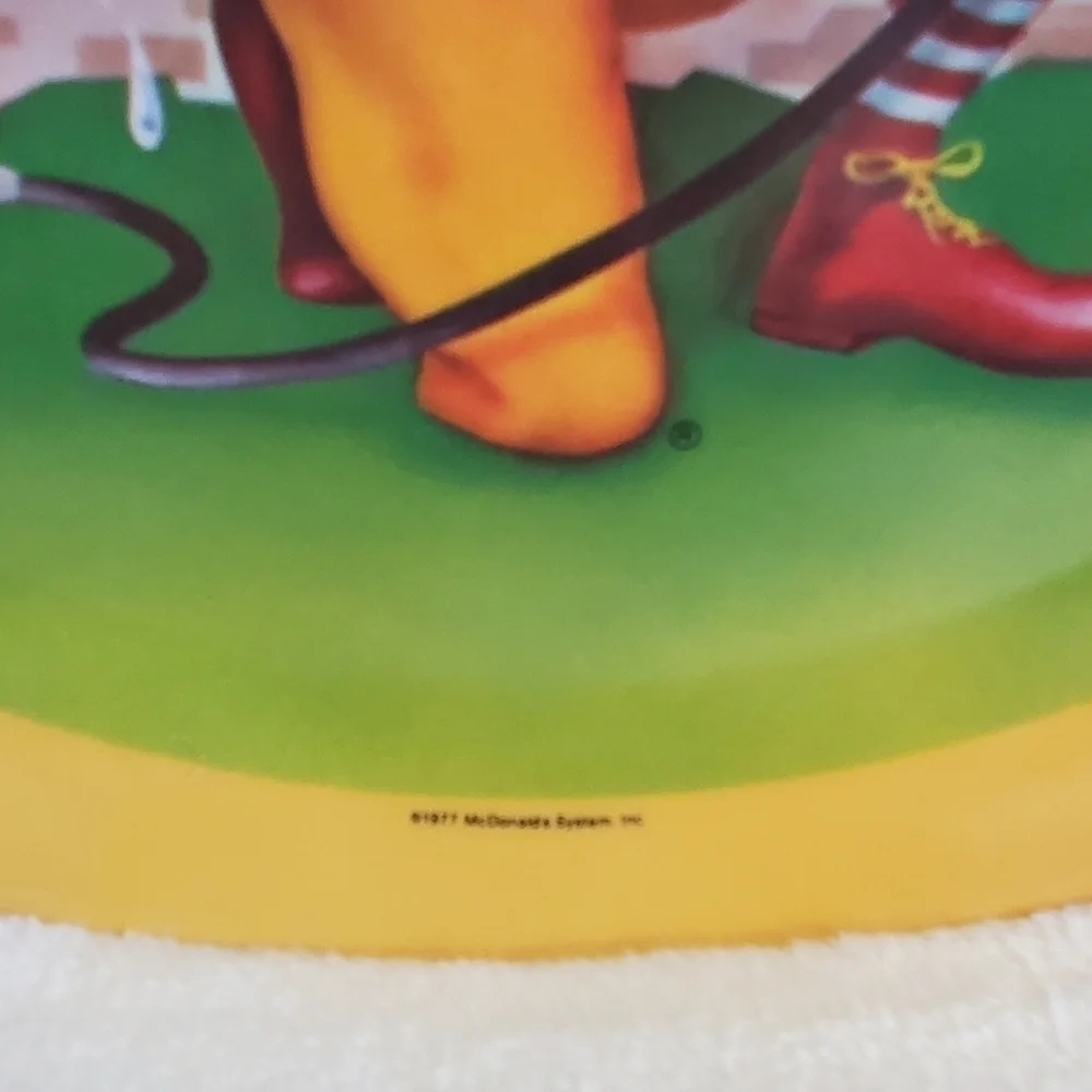 RONALD McDonald 1977 Vintage 4 Plate Set By Lexington 10